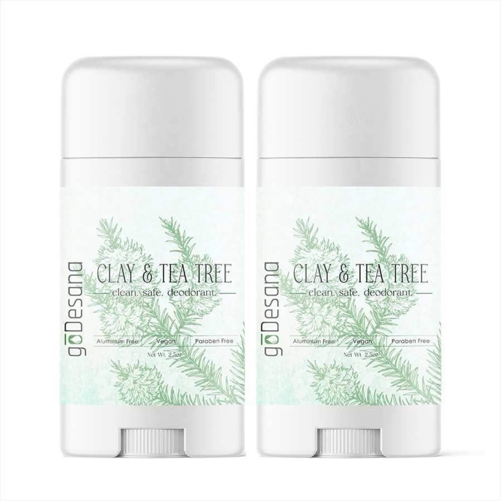 Clay & Tea Tree deodorant 2.5 oz